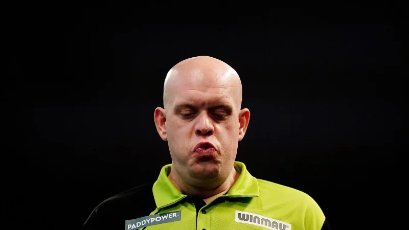 Michael van Gerwen hat sich von seiner Ehefrau Daphne getrennt. - &copy; Zac Goodwin/PA Wire/dpa