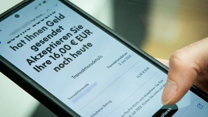 Vorsicht bei unerwartetem Geldeingang &uuml;ber Paypal. - &copy; Christin Klose/dpa-tmn