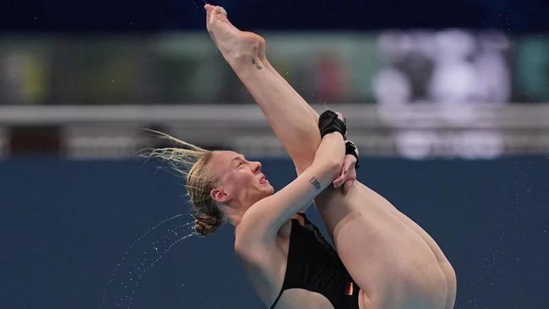 Pauline Pfeif feiert in Singapur den gr&ouml;&szlig;ten Erfolg ihrer bisherigen Karriere. - &copy; Ng Han Guan/AP/dpa