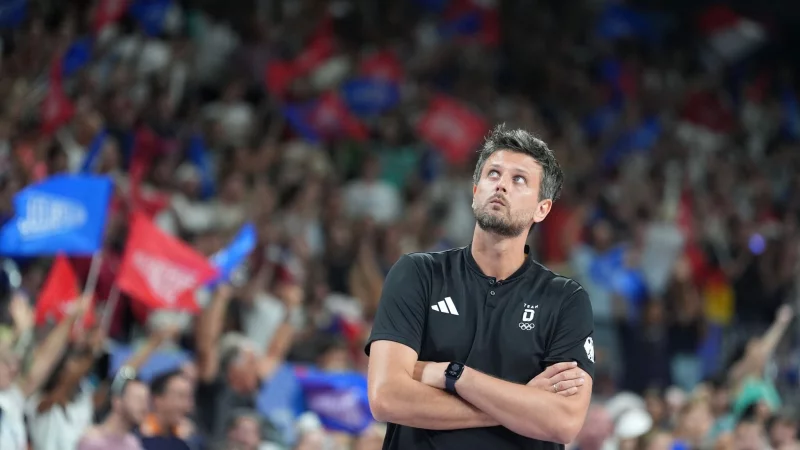 Bundestrainer Michal Winiarski und sein Team unterlagen dem Tabellenf&uuml;hrer. - &copy; Marcus Brandt/dpa