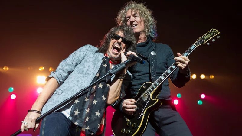 Die Band Foreigner will auf der Hochzeit von Taylor Swift und Travis Kelce auftreten. (Archivbild) - © picture alliance / Ralph Arvesen/ZUMA Wire/dpa