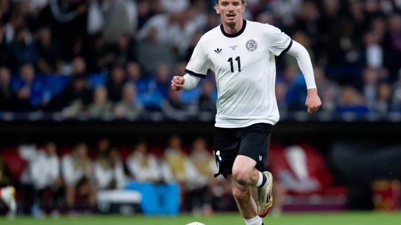 Nick Woltemade ist Leistungstr&auml;ger der U21. - &copy; Sven Hoppe/dpa