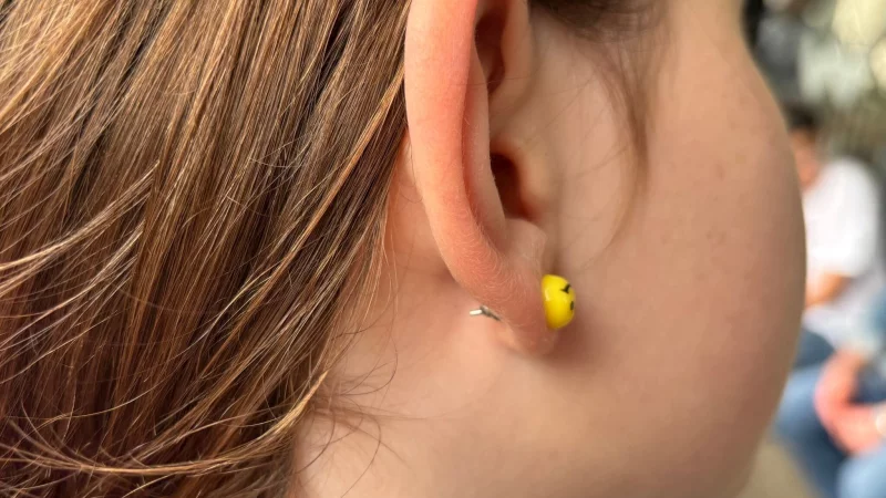 Die passenden Ohrstecker zum Outfit: Schmuck ist eine Möglichkeit, die eigene Persönlichkeit auszudrücken. - © Tom Nebe/dpa-tmn