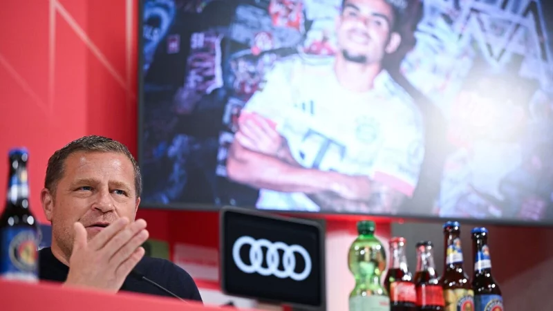 Wehrt sich gegen Kritik: Sportvorstand Max Eberl. - &copy; Harry Langer/dpa