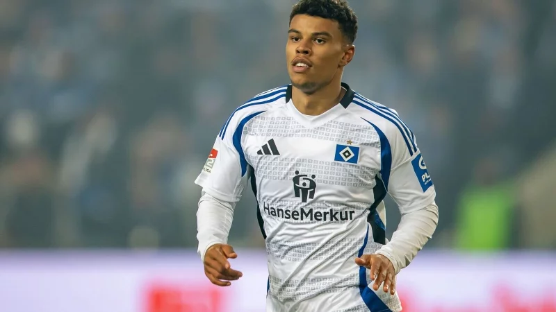 Nach geplatztem Wechsel wieder beim HSV: Ransford K&ouml;nigsd&ouml;rffer. - &copy; Andreas Gora/dpa