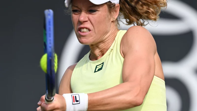 Laura Siegemund ist beim Turnier in Bad Homburg bereits ausgeschieden. - © Arne Dedert/dpa