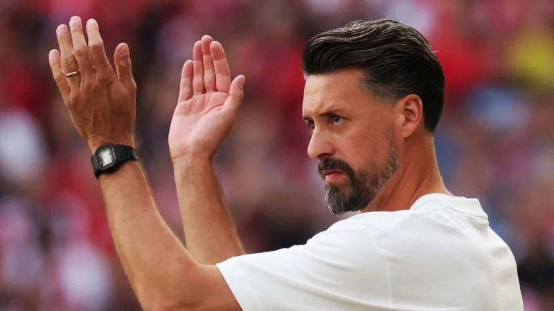 Sandro Wagner feiert am Samstag seine Heimpremiere als Augsburg-Trainer. (Archivbild) - &copy; Philipp von Ditfurth/dpa