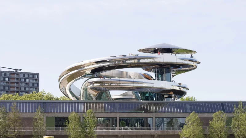 Das Fenix-Museum in Rotterdam. - &copy; Sylvia Lederer/XinHua/dpa