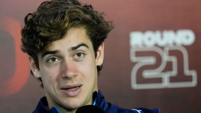 Franco Colapinto ersetzt beim Formel-1-Team Alpine Jack Doohan im Cockpit. - © Andre Penner/AP