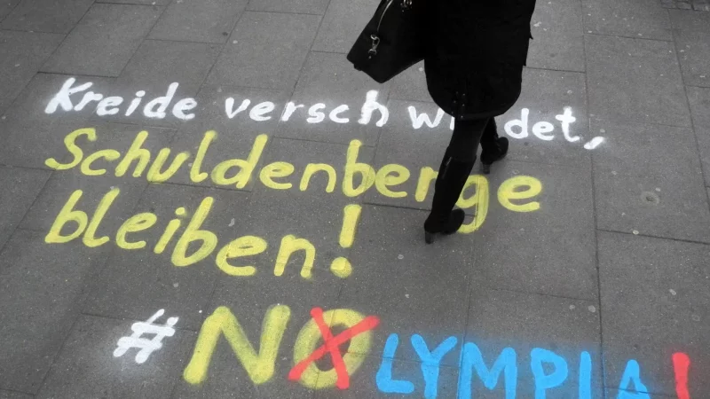 In Hamburg soll erneut eine Volksabstimmung &uuml;ber eine Olympia-Bewerbung entscheiden. - &copy; Aleksandra Bakmaz/dpa