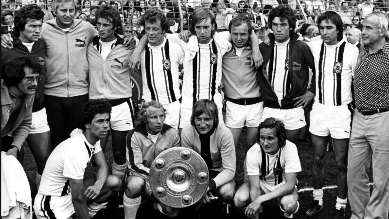 Einst Titel am Fließband, heute Mittelmaß: Borussia Mönchengladbach feiert 125-jähriges Jubiläum. - © Scheidemann/dpa