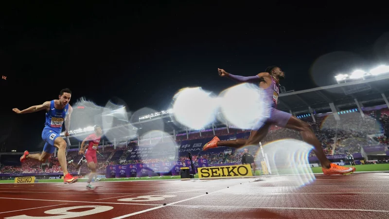 In China wurde um die Staffel-Pl&auml;tze f&uuml;r die WM im September in Tokio gek&auml;mpft. - &copy; Li Ming/Xinhua/AP/dpa