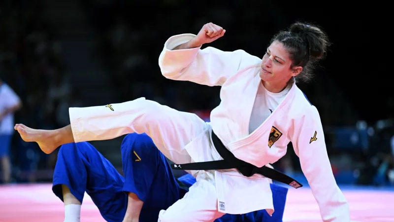 Miriam Butkereit erk&auml;mpfte in Budapest WM-Bronze. - &copy; Marijan Murat/dpa