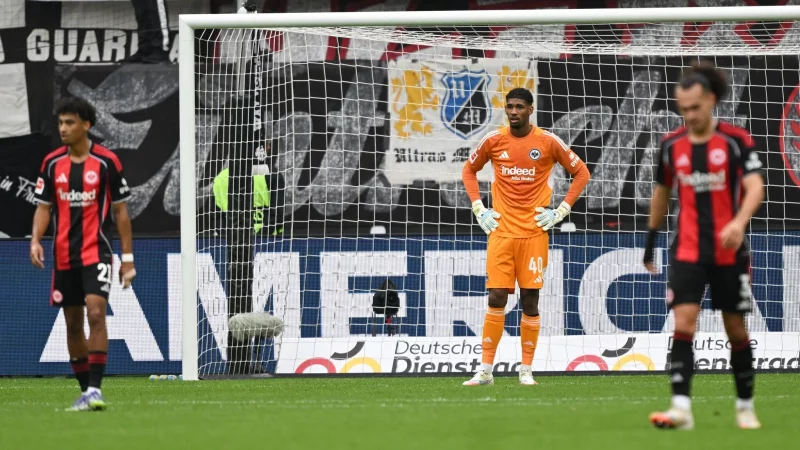 Eintracht Frankfurt hat in der Bundesliga die zweite Saison-Niederlage kassiert. - &copy; Arne Dedert/dpa