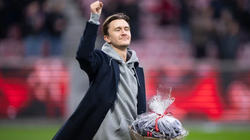 Kristoffer Olsson spielt wieder Fu&szlig;ball - &copy; Bo Amstrup/Ritzau Scanpix Foto/AP/dpa