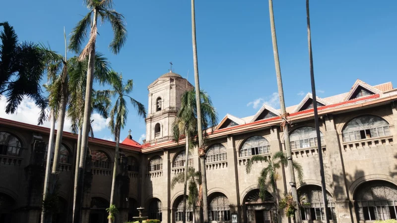 Sakrales Großjuwel, das die Spanier hinterließen: die Barockkirche San Agustín. - © Andreas Drouve/dpa-tmn