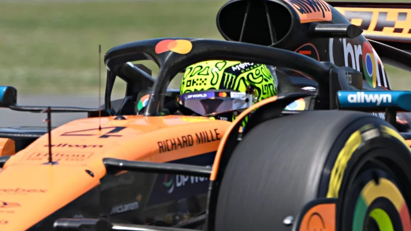 Lando Norris verpatzte die Qualifikation. - &copy; Jacques Boissinot/The Canadian Press/AP/dpa