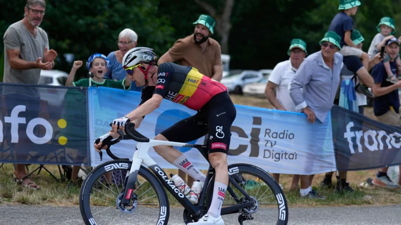 Tim Wellens hat die 15. Etappe der Tour de France gewonnen. - &copy; Mosa\\\'ab Elshamy/AP/dpa