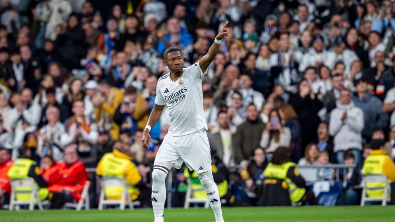 Real Madrids Verteidiger David Alaba hat sich erneut im Knie verletzt. - &copy; Alberto Gardin/ZUMA Press Wire/dpa