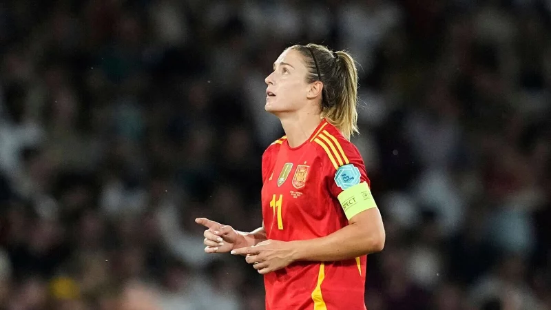 Sie will die Sieglos-Serie der Spanierinnen gegen Deutschland beenden: Alexia Putellas. - &copy; Martin Meissner/AP/dpa