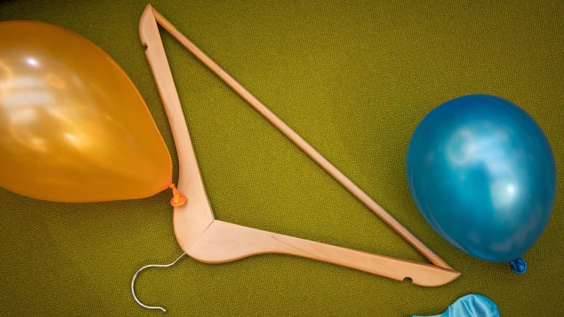 Knifflige Angelegenheit: Beim Verknoten von Luftballons ist Feinmotorik gefragt. Mit einem Hilfsmittel soll es einfacher gehen. - © Christin Klose/dpa-tmn