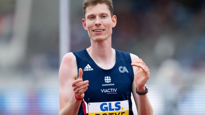Deutschlands bester Hochspringer Tobias Potye startet inzwischen für Cologne Athletics. - © Sven Hoppe/dpa