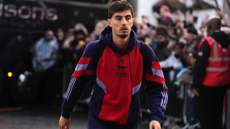 Wie lange Kai Havertz dem FC Arsenal fehlen wird, ist noch nicht klar. - © Adam Davy/PA Wire/dpa