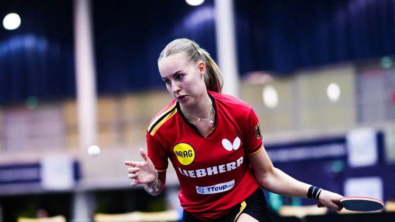 Erfolgreicher WM-Start: Tischtennis-Hoffnung Annett Kaufmann. - © Eva Manhart/APA/dpa