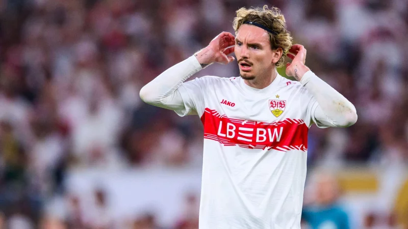 Der VfB erh&auml;lt f&uuml;r Nick Woltemade bis zu 90 Millionen Euro. - &copy; Tom Weller/dpa