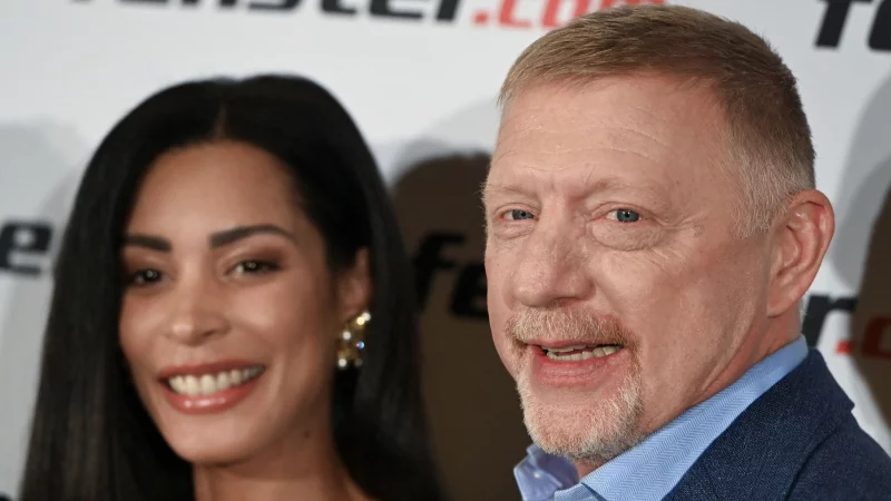 Boris Becker und Ehefrau Lilian in Berlin. F&uuml;r Becker z&auml;hlt Humor zu den zentralen Charakterz&uuml;gen eines Menschen, wie er sagte. - &copy; Shireen Broszies/dpa