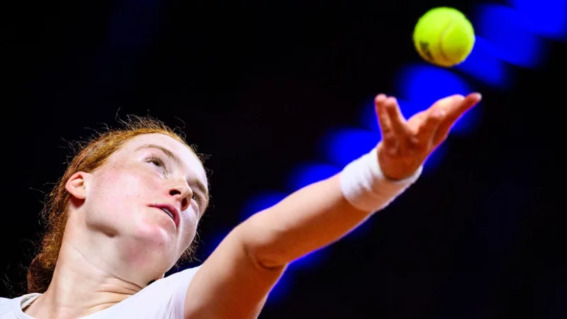 Ella Seidel geh&ouml;rt erstmals zu den 100 besten Tennisspielerinnen der Welt. - &copy; Tom Weller/dpa