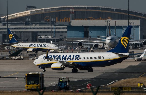 Streik deutscher Ryanair-Mitarbeiter - © Foto: Silas Stein