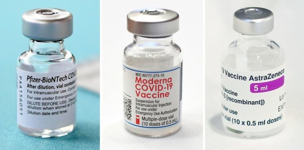 Corona-Impfstoffe - © Foto: Jessica Hill;Liam Mcburney/AP/PA Wire/dpa