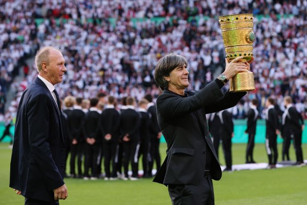 Joachim Löw war Trainer des VfB Stuttgart, als das Team 1997 zuletzt den DFB-Pokal gewann. - © Alex Grimm/Getty Images Europe/Pool/dpa