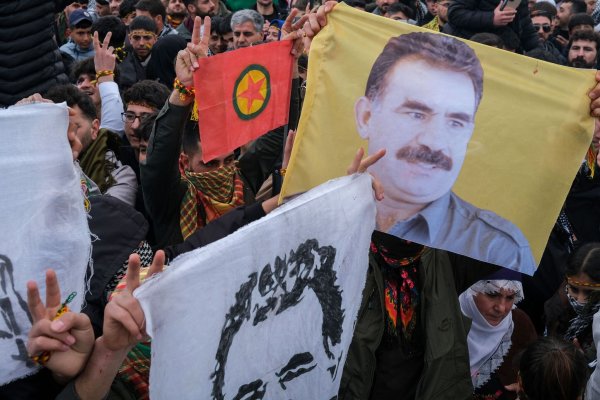 Historische Erklärung: Die PKK hat ihre Auflösung verkündet. - © Bilal Seckin/SOPA Images via ZUMA Press Wire/dpa