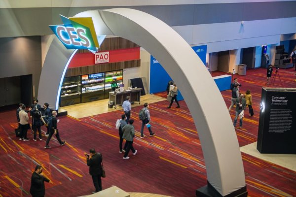 Technik-Messe CES - © Foto: Andrej Sokolow/dpa