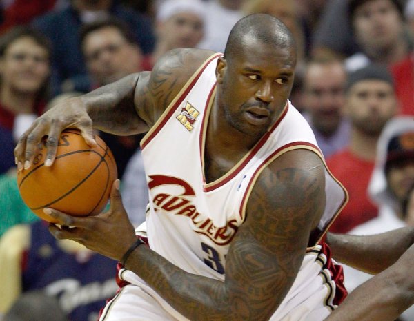 Bekam eine künstliche Hüfte: Shaquille O\\\'Neal. - © David Maxwell/EPA/dpa