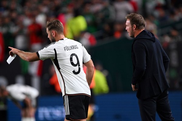 Bundestrainer Julian Nagelsmann ist von der Lernkurve seiner Spieler begeistert. - © Federico Gambarini/dpa