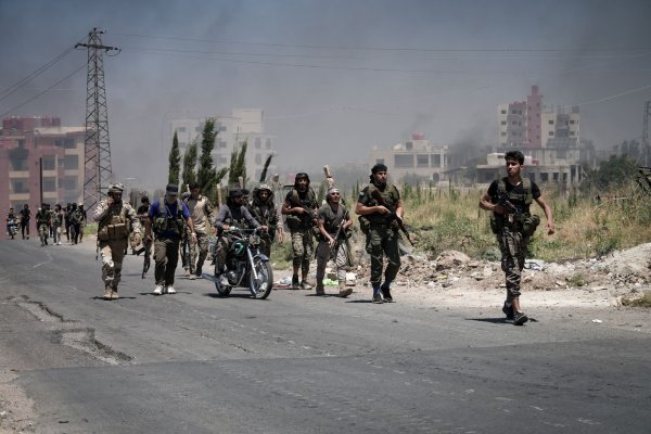 Suwaida ist seit Tagen Schauplatz neuer Gewalt in Syrien. - © Moawia Atrash/dpa