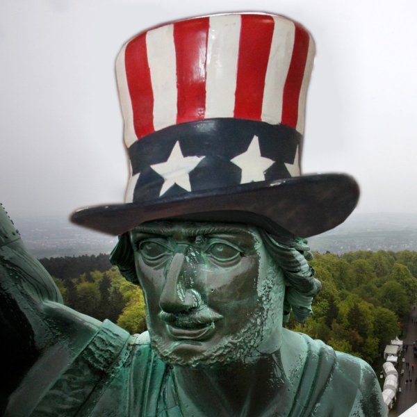 Wohin führt der amerikanische Weg? Das fragen sich viele Lipper. - © Montage: Bernhard Preuß