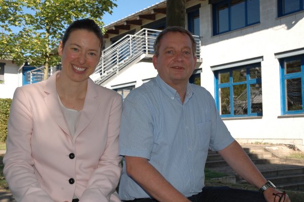 Neu im Amt: Dr. Alexandra Nolte ist die neue Stellvertretung von Schulleiter Dr. Peter Pahmeyer am Gymnasium. - © Manfred Brinkmeier