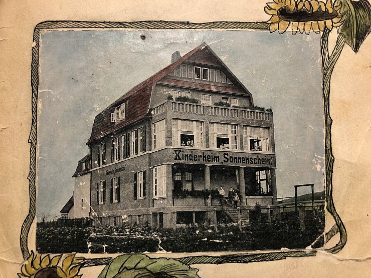 Das Kinderkurheim "Haus Sonnenschein" bestand von 1911 bis 1954. - © Fotorechte: Stadtarchiv Bad Salzuflen
