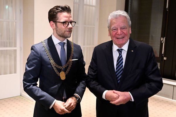 Der frühere Bundespräsident Joachim Gauck sieht in Russland langfristig die «größte und unmittelbarste Bedrohung» für die Sicherheit Deutschlands und des Westens. - © Roberto Pfeil/dpa