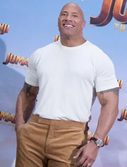 Dwayne &laquo;The Rock&raquo; Johnson - &copy; Foto: J&ouml;rg Carstensen/dpa