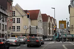 Für die ehemalige Galerie Hornsches Tor steht noch kein Käufer fest. Die Stadt hofft aber darauf, sich bis Ende Februar auf einen der Bewerber einigen zu können. Die Konzepte werden jetzt geprüft. Außerdem sind noch einige rechtliche Dinge zu regeln. - © Bernhard Preuß