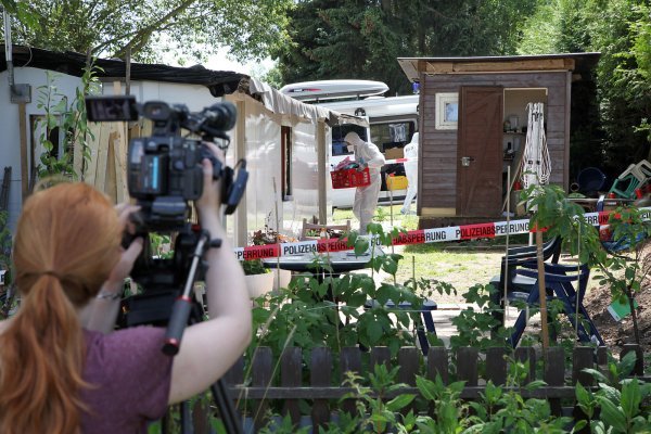Auf dem Campingplatz Eichwald in Lügde-Elbrinxen musste die Polizei gleich mehrfach Beweismittel sichern. - © Archivfoto: Bernhard Preuß