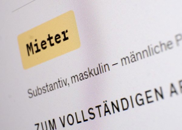 Dudeneintrag - © Foto: Bernd Weißbrod/dpa