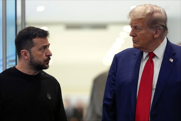Trump könnte Selenskyj nächste Woche treffen. (Archivbild) - © Julia Demaree Nikhinson/AP/dpa