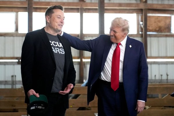 Elon Musk und Donald Trump. (Archivbild) - © Alex Brandon/AP/dpa