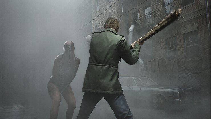 Kämpfe bestreiten wir wahlweise mit Waffen oder mit Muskelkraft, wie auf diesem Bild. - © Konami